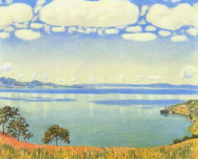 Lake Geneva from Chexbres by Ferdinand Hodler